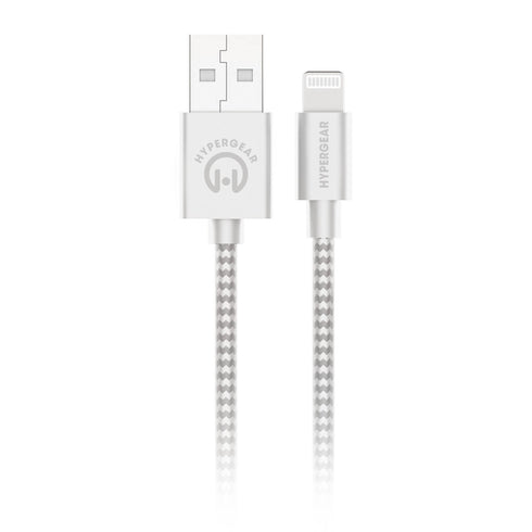 HyperGear 6 ft. 180cm USB-A to Lightning Braided Charge and Sync Cable 15960